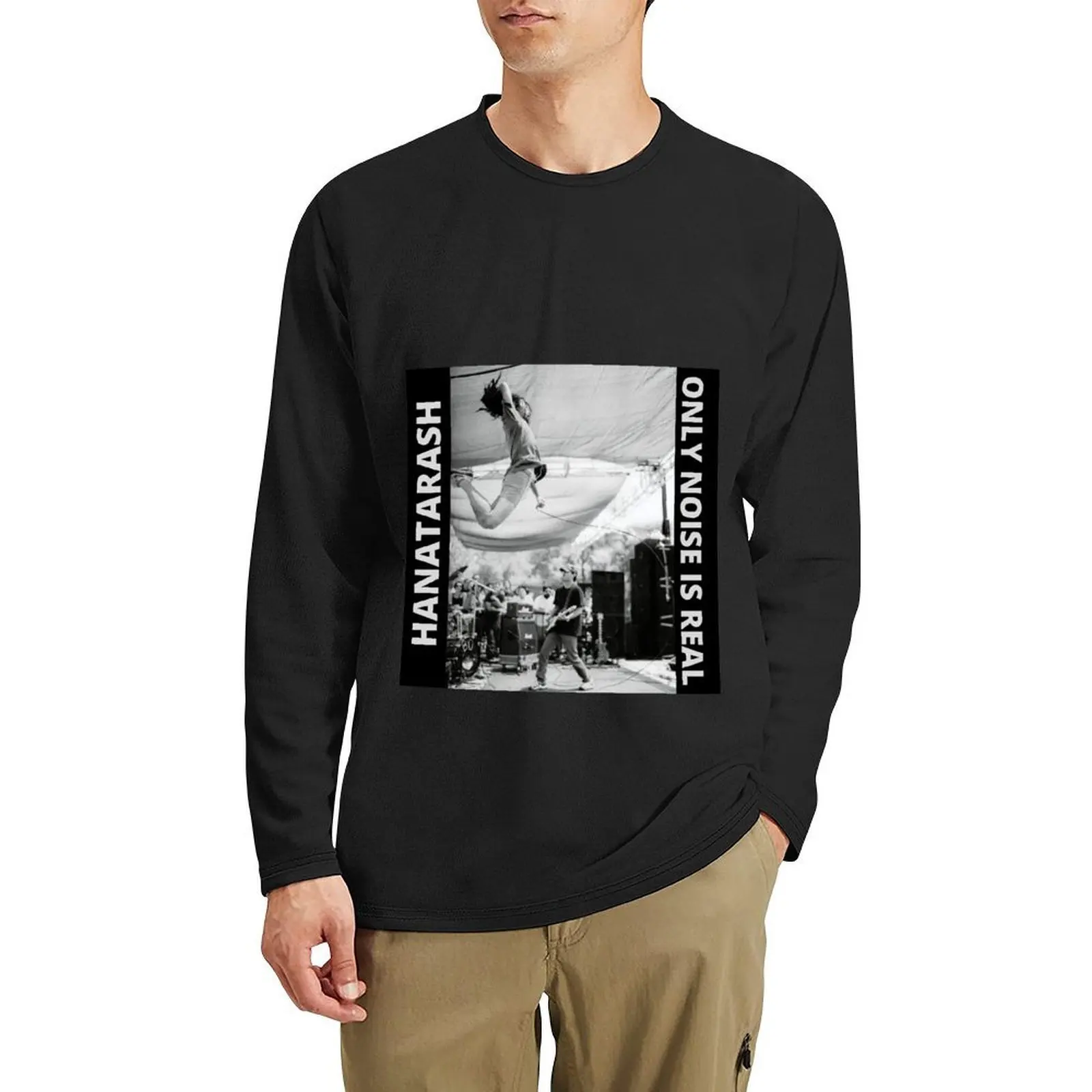 HANATARASH - ONLY NOISE IS REAL Long T-Shirt boys white t shirts vintage clothes kawaii clothes mens t shirt graphic
HANATARASH - ONLY NOISE IS REAL Long T-Shirt boys white t shirts vintage clothes kawaii clothes mens t shirt graphic