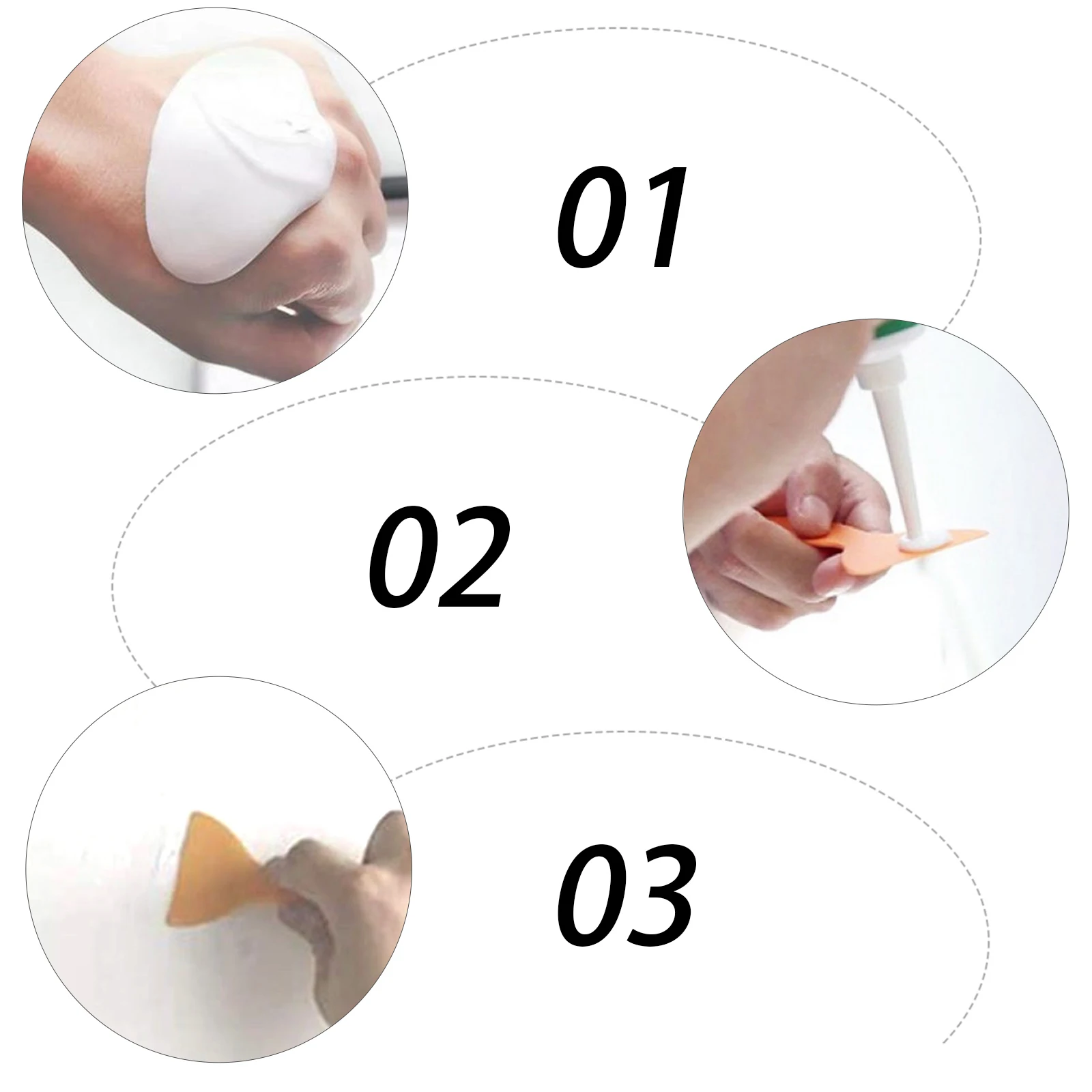 2 set Wall Mending Cream Kit For Cracks Holes Graffiti Repair Paste Self Adhesive Wall Repair Tool With Scraper
2 set Wall Mending Cream Kit For Cracks Holes Graffiti Repair Paste Self Adhesive Wall Repair Tool With Scraper