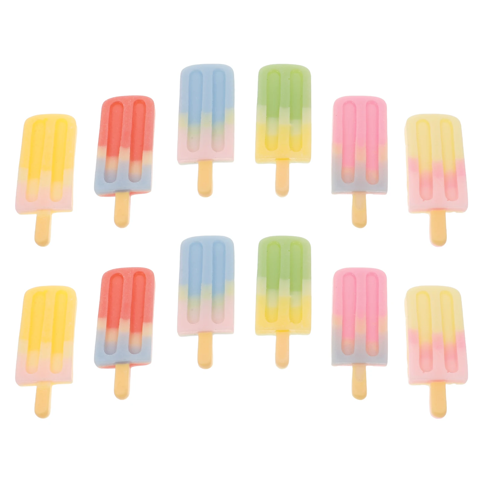 12pcs Simulation Ice Cream Miniature Dessert Charms Smooth Resin Craft Artificial Food Props for DIY Phone Covers House
12pcs Simulation Ice Cream Miniature Dessert Charms Smooth Resin Craft Artificial Food Props for DIY Phone Covers House