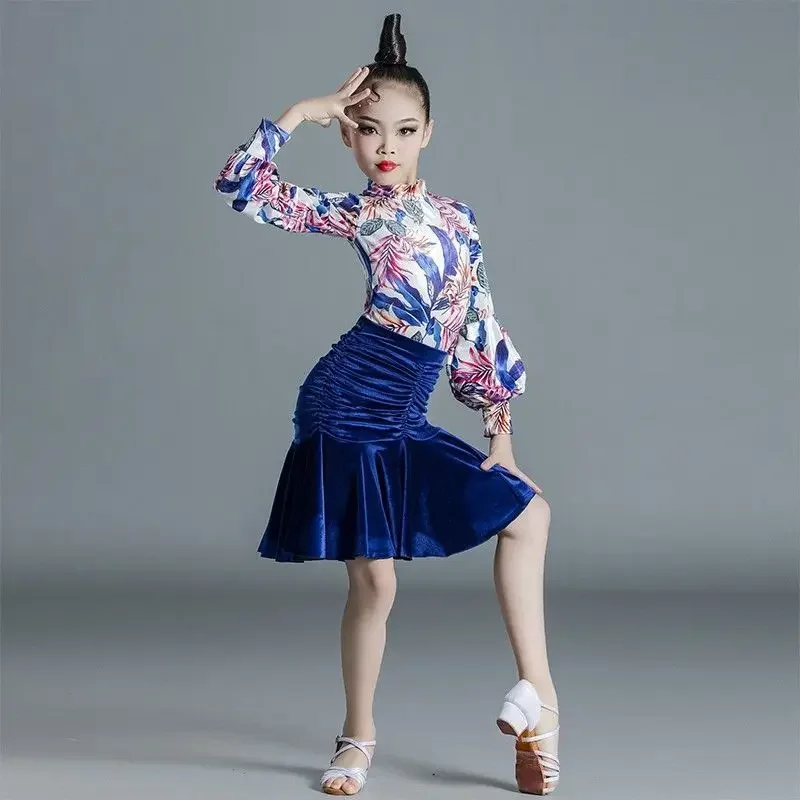 2024 Autumn Winter New Latin Dance Dress Children Chacha Rumba Performance Velvet Training Dance Clothes
2024 Autumn Winter New Latin Dance Dress Children Chacha Rumba Performance Velvet Training Dance Clothes