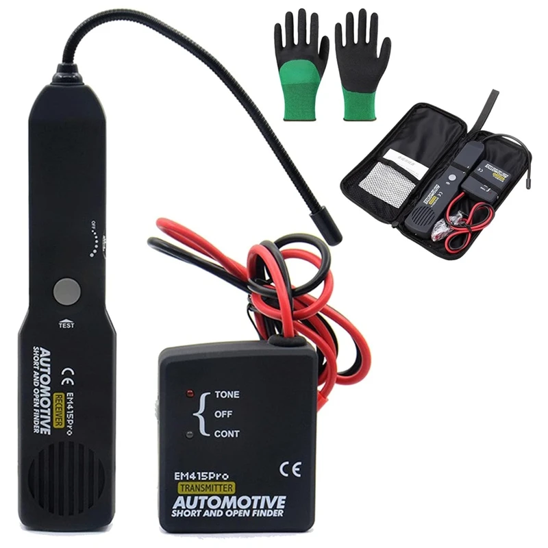 ABUI-Cable Tracker Electrical,Automotive Electrical Open&Short Finder Circuit Tester, 6-42V Digital Scanner Diagnostic Tool
ABUI-Cable Tracker Electrical,Automotive Electrical Open&Short Finder Circuit Tester, 6-42V Digital Scanner Diagnostic Tool