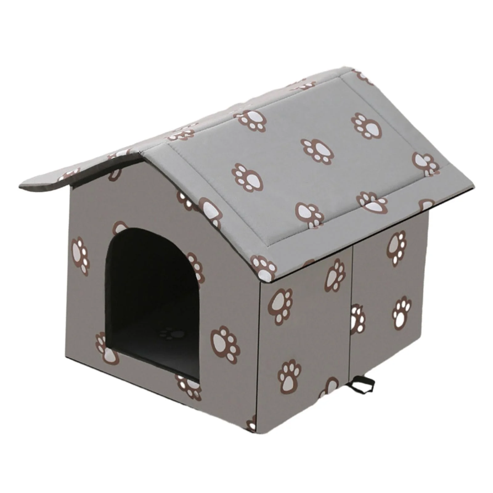 Outdoor Cat Thermal Insulation Portable Dog Cave Nest Cat House Square - Gray Bear Paw 35 x 33 x 30 cm Includes One Cat Bed
Outdoor Cat Thermal Insulation Portable Dog Cave Nest Cat House Square - Gray Bear Paw 35 x 33 x 30 cm Includes One Cat Bed