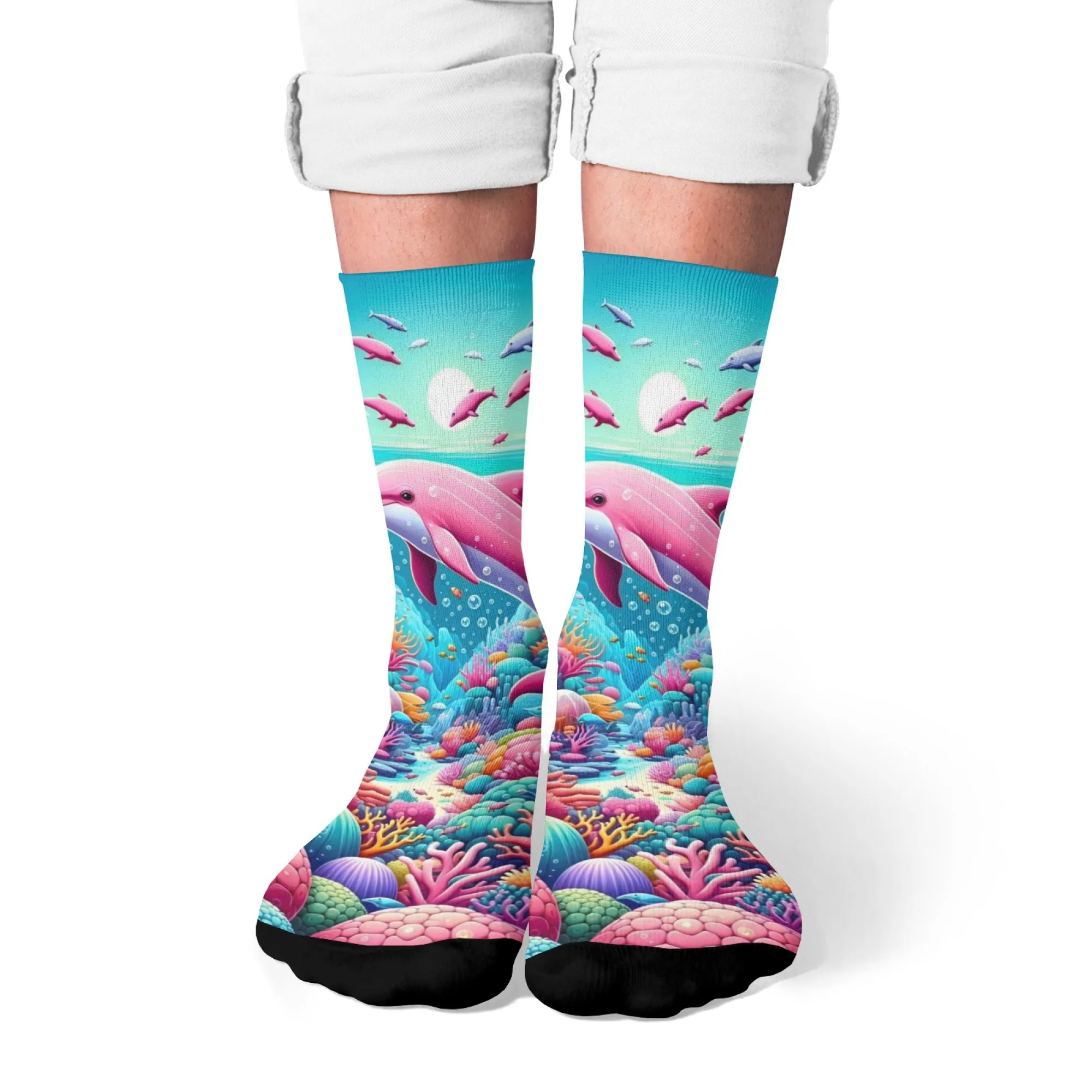 Мужские носки с принтом океанского дельфина, удобные дышащие нескользящие повседневные носки, новинка, уличные носки в стиле Харадзюку в стиле хип-хоп, подарок на вечеринку
Мужские носки с принтом океанского дельфина, удобные дышащие нескользящие повседневные носки, новинка, уличные носки в стиле Харадзюку в стиле хип-хоп, подарок на вечеринку