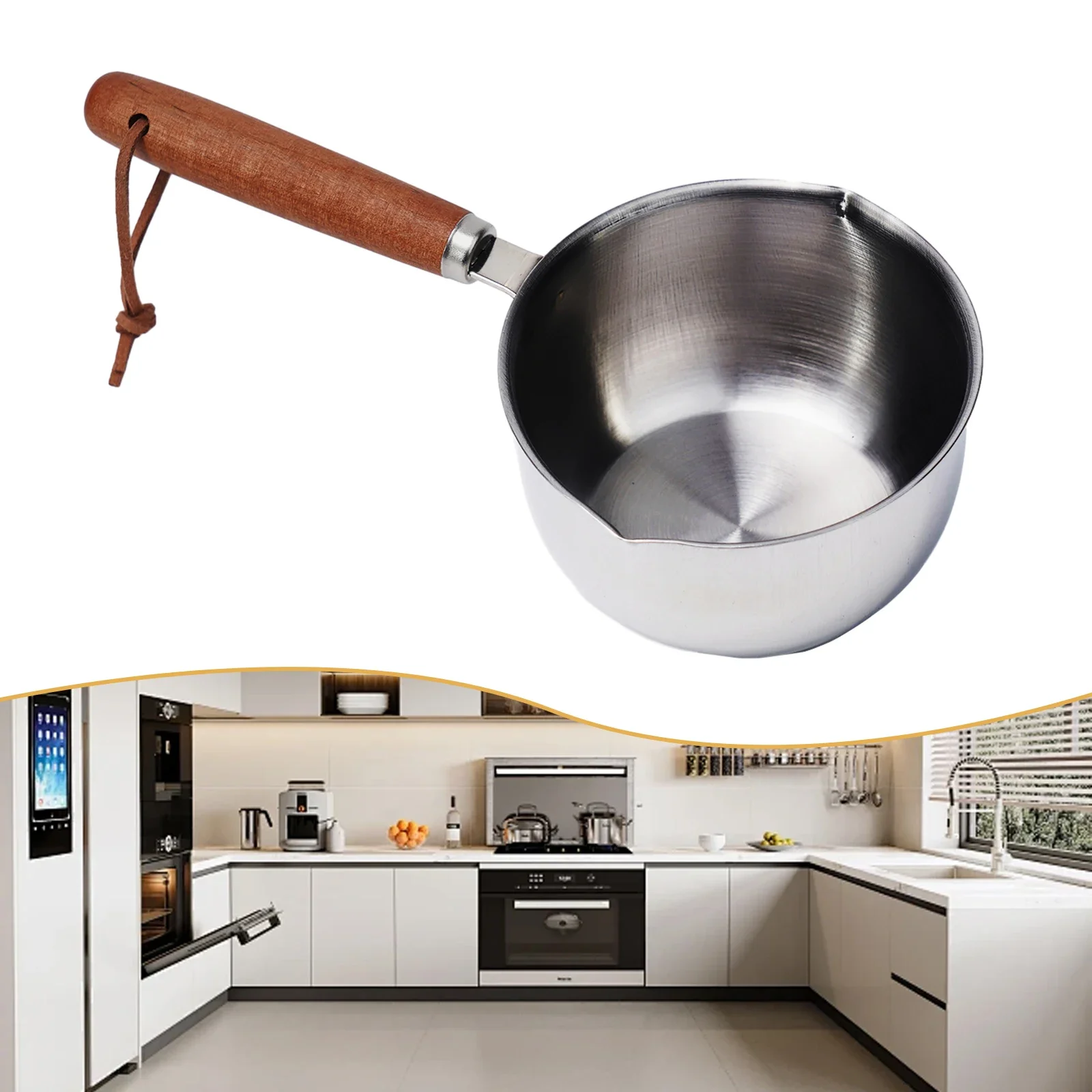 150/300/00ML multifunctional pot Hot Oil Pot Milk Pan Stainless Steel Saucepan Cooking Boiling Butter Warmer Melting Kitchen Pan
150/300/00ML multifunctional pot Hot Oil Pot Milk Pan Stainless Steel Saucepan Cooking Boiling Butter Warmer Melting Kitchen Pan