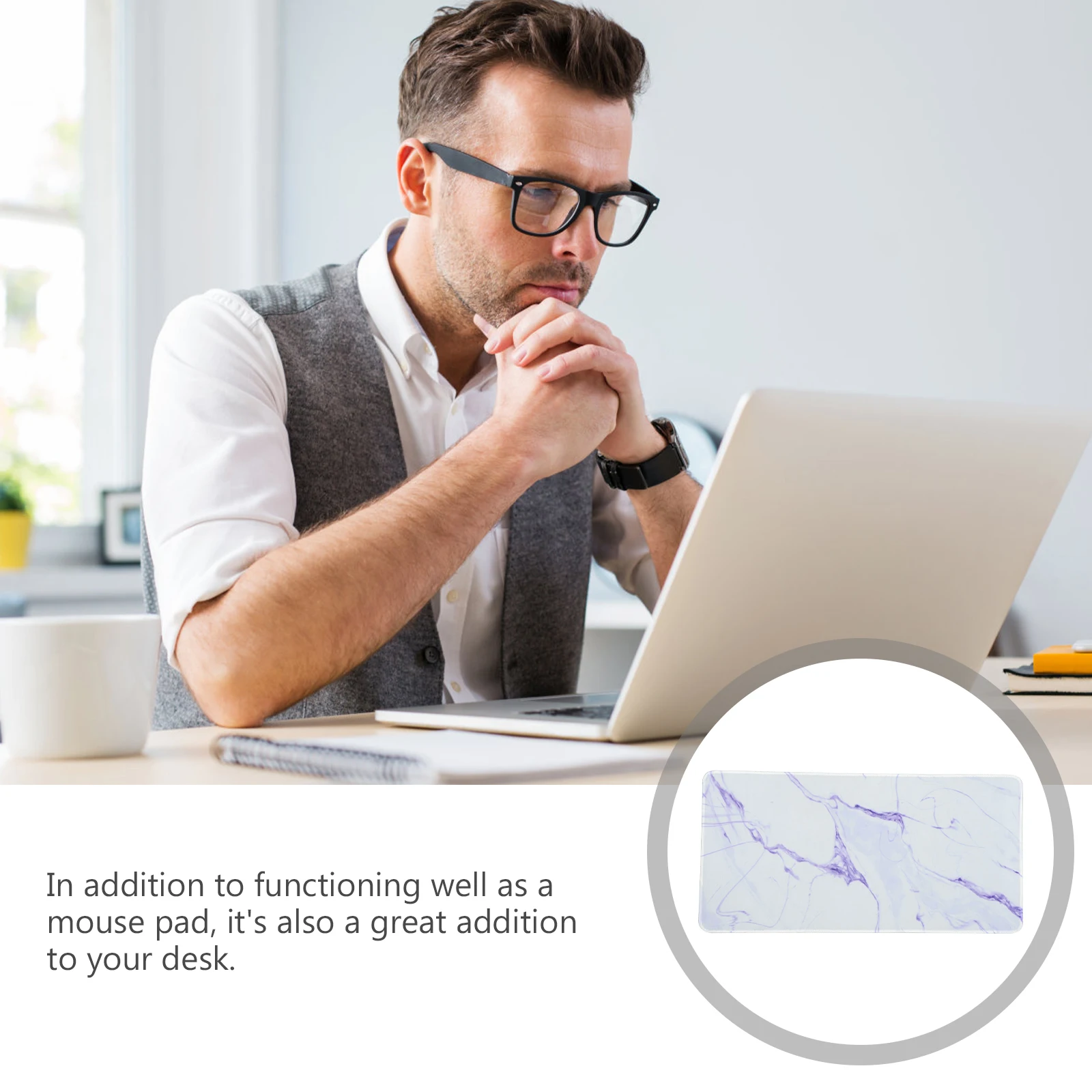 Multi-Functional Desk Mouse Pad Large Cloth Rubber Surface Non-Skid Office Gaming Study Practical Computer Mouse Mat
Multi-Functional Desk Mouse Pad Large Cloth Rubber Surface Non-Skid Office Gaming Study Practical Computer Mouse Mat