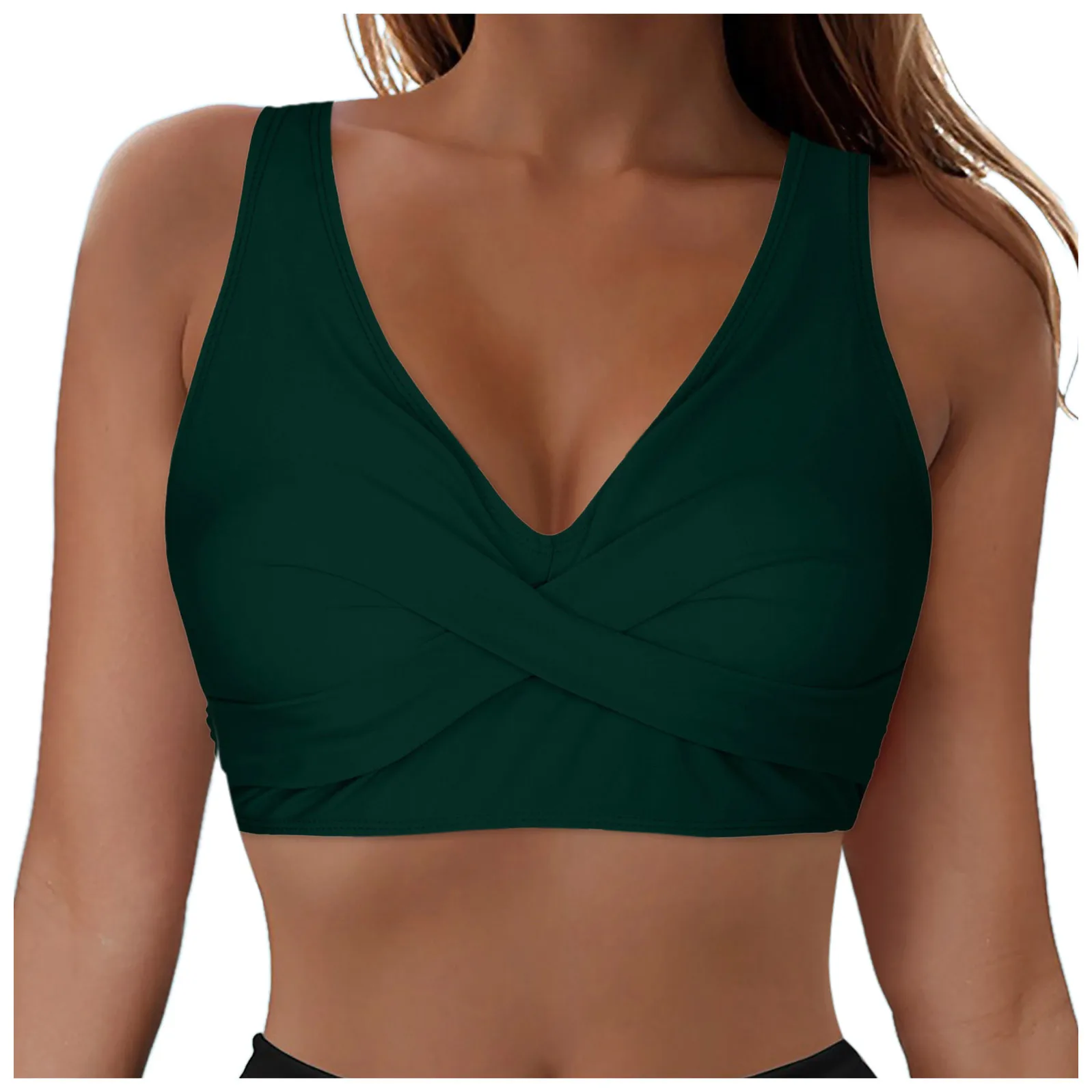 Tie Back Bikinis 2025 Women Sexy Deep V Neck Solid Sexy Bikinis Push Up Swim Top Beach Bathing Suit For Women Brazilian Swimsuit
Tie Back Bikinis 2025 Women Sexy Deep V Neck Solid Sexy Bikinis Push Up Swim Top Beach Bathing Suit For Women Brazilian Swimsuit