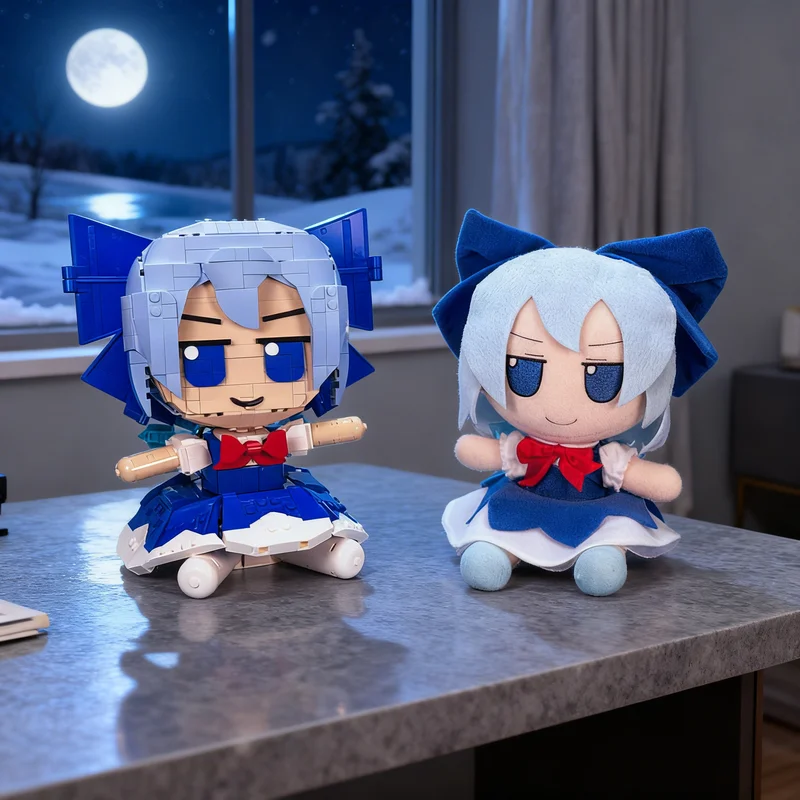 1132pcs MOC Cirno Fumo Touhou Icons Model Building Blocks Construction Christmas Gifts Toy Creative DIY Idea Kids Architecture
1132pcs MOC Cirno Fumo Touhou Icons Model Building Blocks Construction Christmas Gifts Toy Creative DIY Idea Kids Architecture