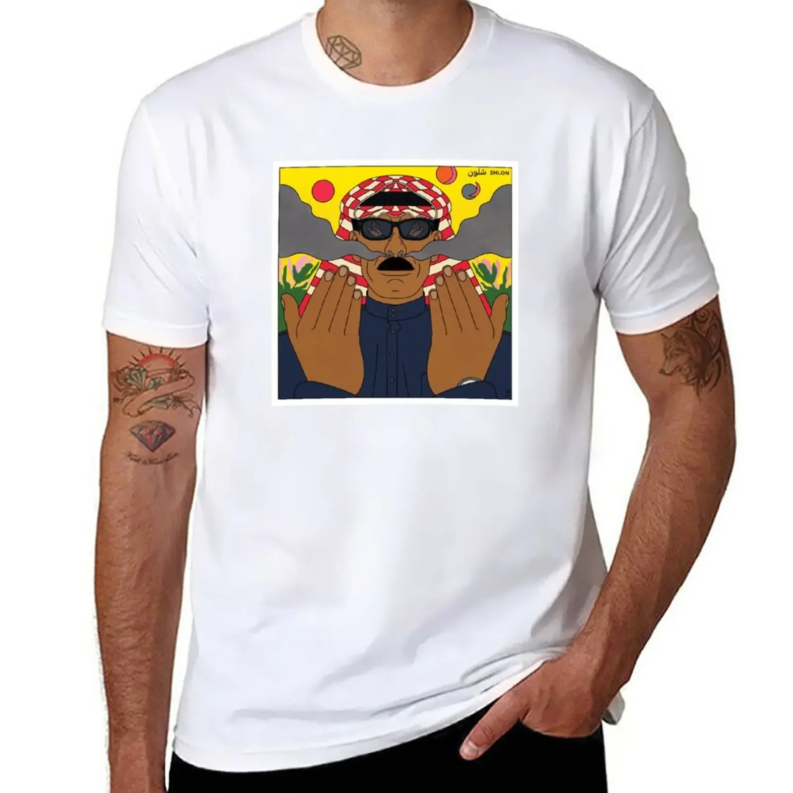 Omar Souleyman T-Shirt graphics oversized heavyweights tees mens graphic t-shirts anime
Omar Souleyman T-Shirt graphics oversized heavyweights tees mens graphic t-shirts anime