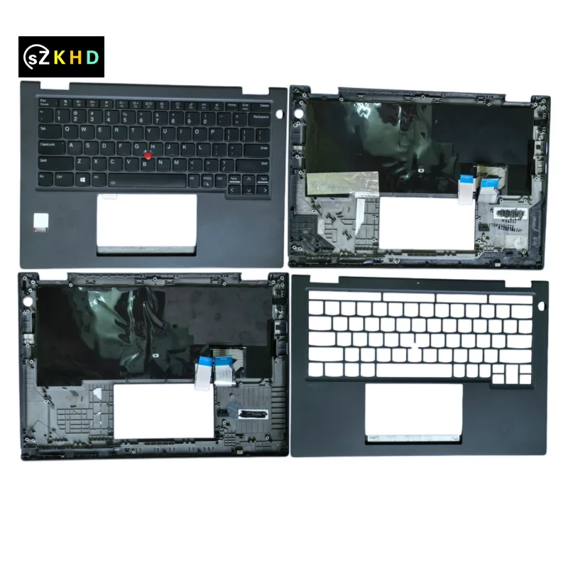Shell Palmrest Upper Case C Cover With US English Backlit Keyboard For ThinkPad X13 Yoga Gen 2 Type 20W8, 20W9 5M11C18668
Shell Palmrest Upper Case C Cover With US English Backlit Keyboard For ThinkPad X13 Yoga Gen 2 Type 20W8, 20W9 5M11C18668