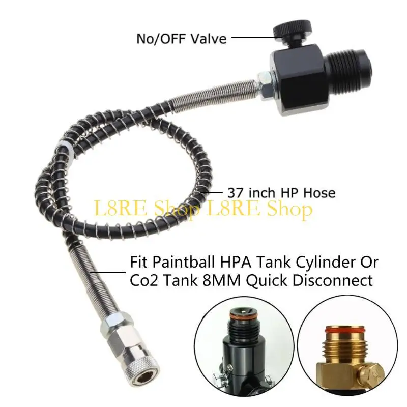 L8RE Effortless Adapter Hose Bottle Adapter Hose High Pressure Hose Machine Accessories for Carbonated Drink Makers
L8RE Effortless Adapter Hose Bottle Adapter Hose High Pressure Hose Machine Accessories for Carbonated Drink Makers