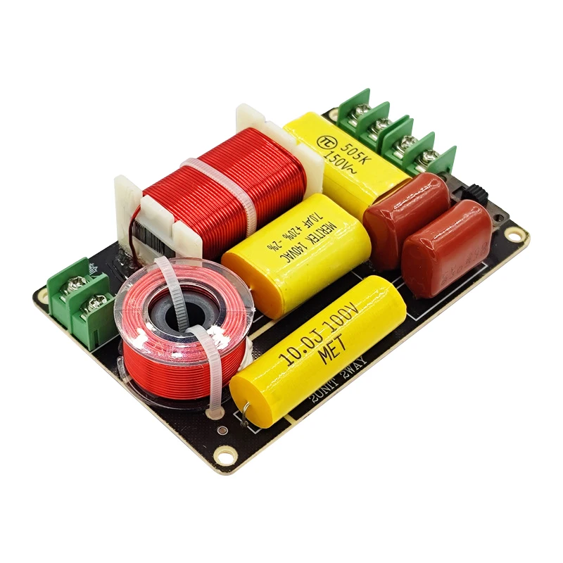 WEAH-250 Speaker Frequency Divider 2750/2800Hz 250W 2 Way HiFi Crossover Filter Module Audio HiFi Filter Circuit Board
WEAH-250 Speaker Frequency Divider 2750/2800Hz 250W 2 Way HiFi Crossover Filter Module Audio HiFi Filter Circuit Board