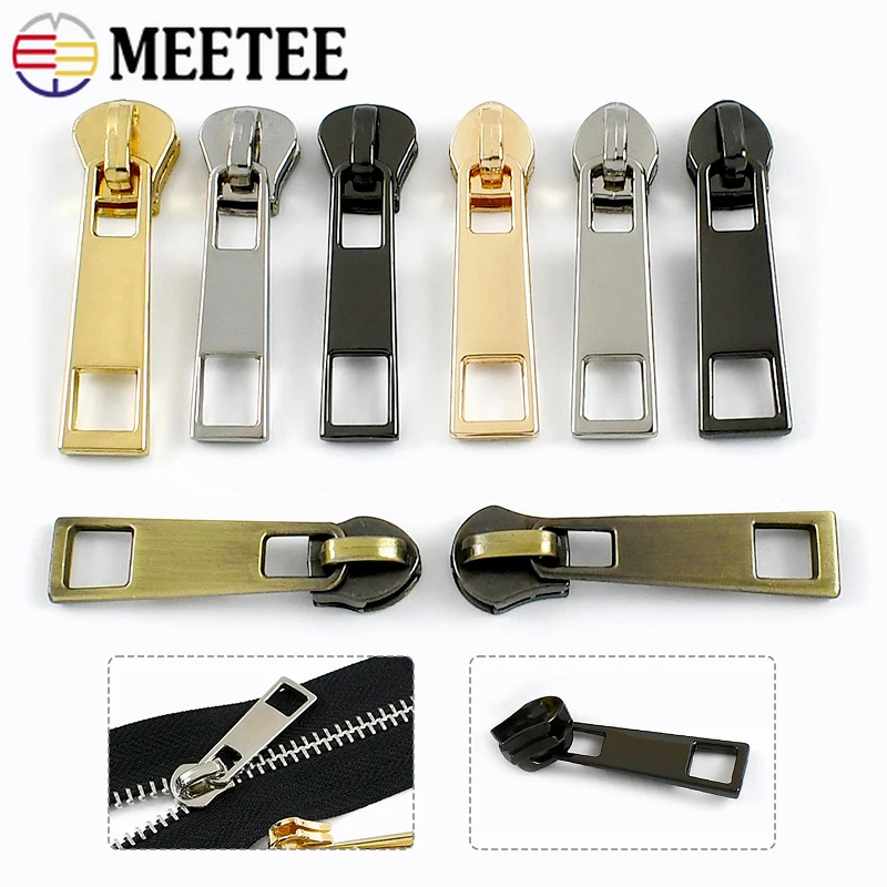 10-50Pcs Meetee 5# Metal Nylon Resin Zipper Puller Bag Zip Slider Clothes Closure Head Zippers Repair Kit DIY Sewing Accessories
10-50Pcs Meetee 5# Metal Nylon Resin Zipper Puller Bag Zip Slider Clothes Closure Head Zippers Repair Kit DIY Sewing Accessories