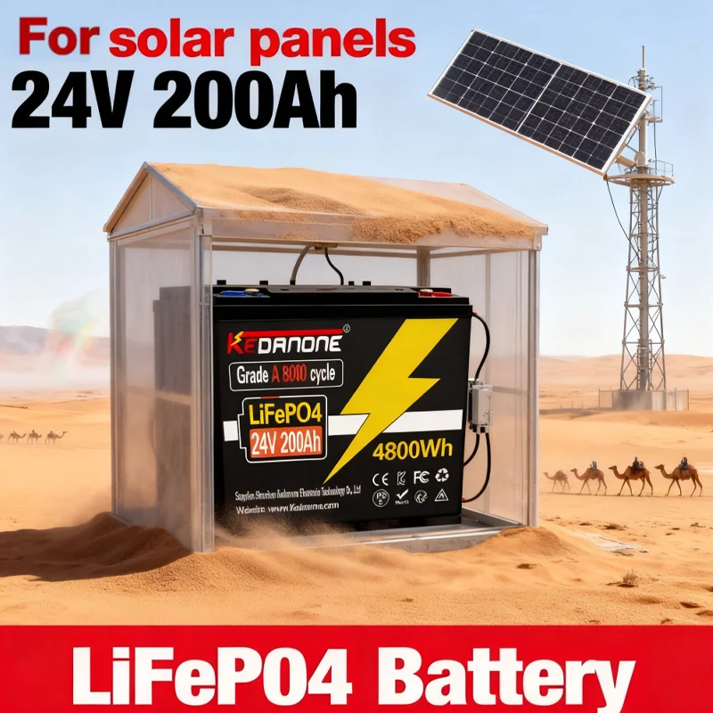 NewBrand LiFePO4 24V 100ah 180ah 200ah 220Ah LiFePO4 Lithium Battery 100A BMS 6000+ cyclic for Inverter Solar RV
NewBrand LiFePO4 24V 100ah 180ah 200ah 220Ah LiFePO4 Lithium Battery 100A BMS 6000+ cyclic for Inverter Solar RV