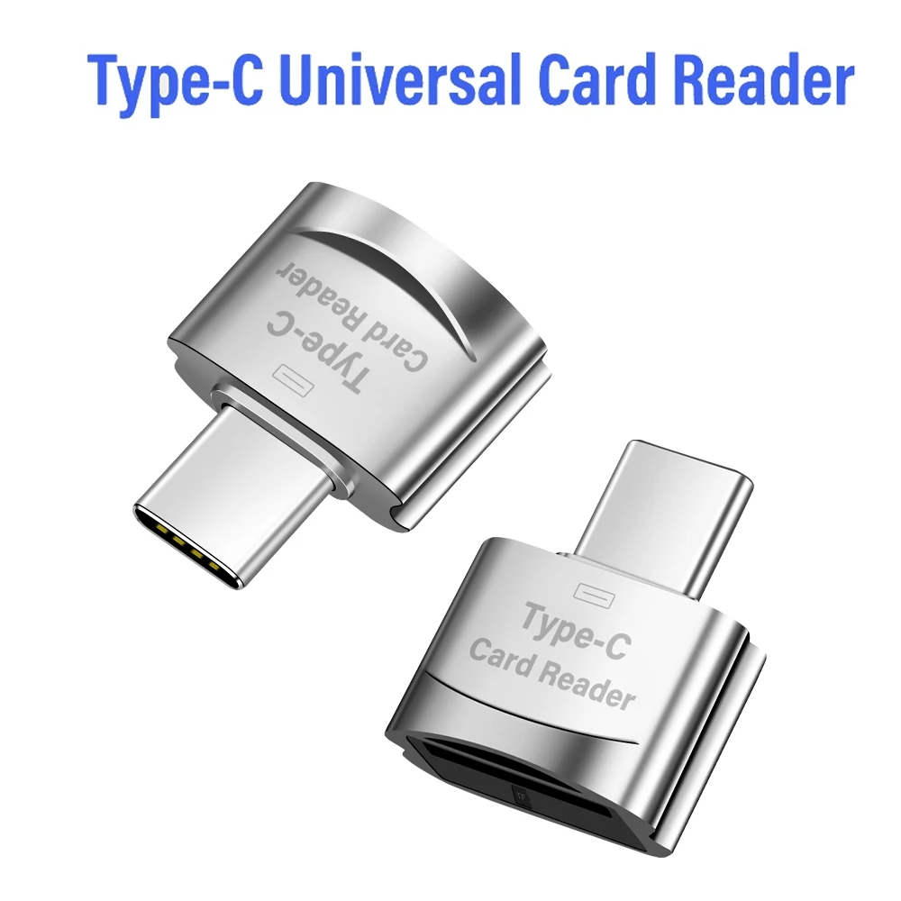 Mini TF Card Reader Type C Card Adapter Smart Memory Card USB C High Speed Memory Phone External Memory TF SD Adapter
Mini TF Card Reader Type C Card Adapter Smart Memory Card USB C High Speed Memory Phone External Memory TF SD Adapter