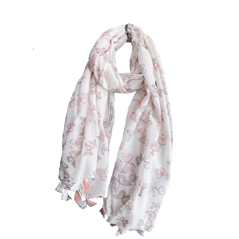 2022 Newest Butterfly Print Tassel Scarf Shawls Long Animal Pattern Hijab Wrap Free Shipping
2022 Newest Butterfly Print Tassel Scarf Shawls Long Animal Pattern Hijab Wrap Free Shipping