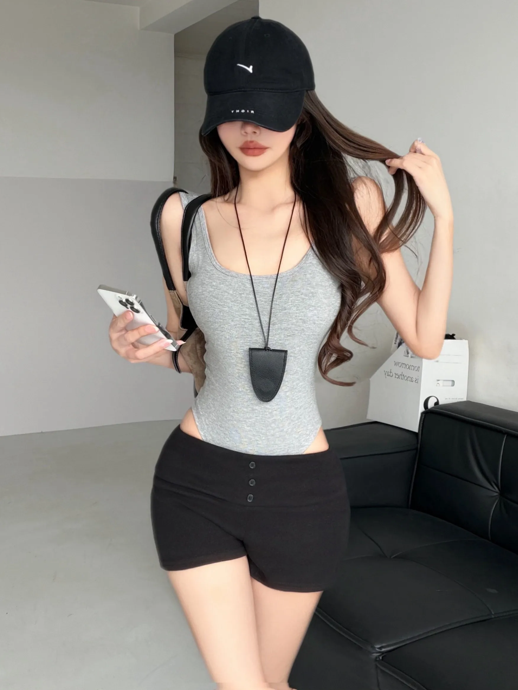 Pink Low-Waist Sexy Bodycon Shorts Pure Desire Style Women's Summer Fashion Cotton Polyester Straight Leg Pants
Pink Low-Waist Sexy Bodycon Shorts Pure Desire Style Women's Summer Fashion Cotton Polyester Straight Leg Pants