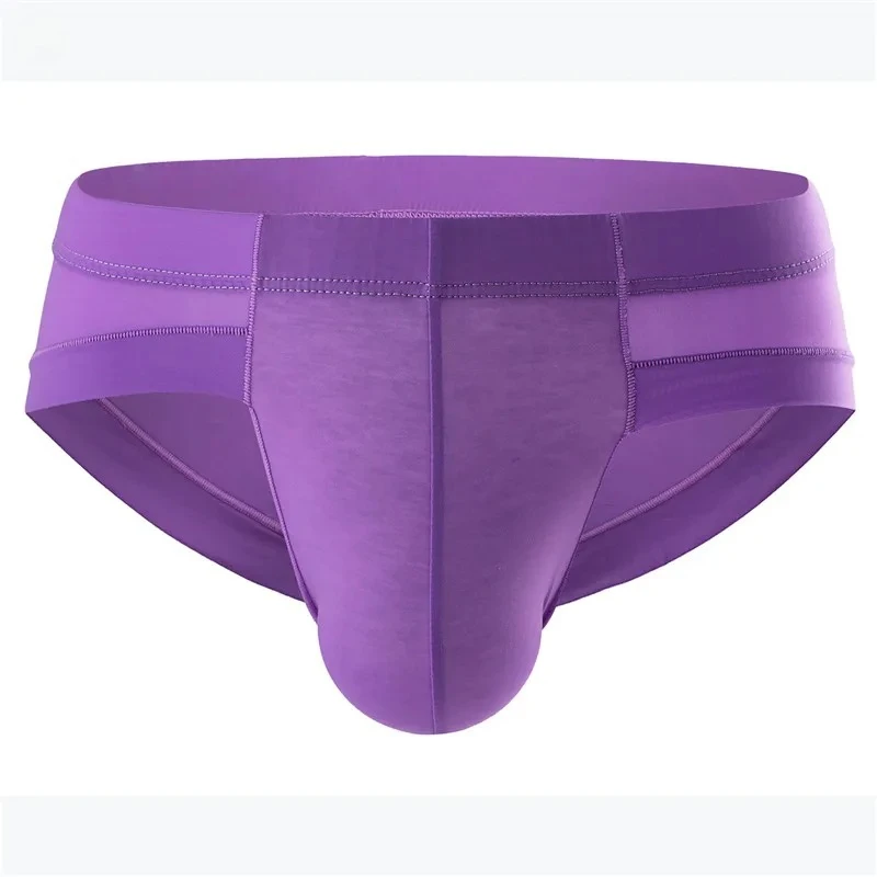 Men's Bulge Briefs Gays Sexy U Convex Pouch Underpants Ice Silk Butt-Lifting Cool Breathable Comfortable All-Day Wear Underwear
Men's Bulge Briefs Gays Sexy U Convex Pouch Underpants Ice Silk Butt-Lifting Cool Breathable Comfortable All-Day Wear Underwear
