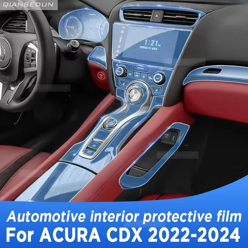 For ACURA CDX 2022-2024 Gearbox Panel Navigation Screen Automotive Interior TPU Protective Film Cover Anti-Scratch Sticker
For ACURA CDX 2022-2024 Gearbox Panel Navigation Screen Automotive Interior TPU Protective Film Cover Anti-Scratch Sticker