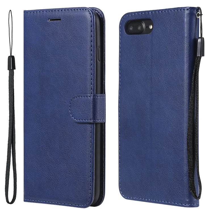 For iPhone 7 Plus 5.5 inch / 8 Plus 5.5 inch Case Solid Color Leather Mobile Cover Wallet Stand with Strap - Blue
For iPhone 7 Plus 5.5 inch / 8 Plus 5.5 inch Case Solid Color Leather Mobile Cover Wallet Stand with Strap - Blue
