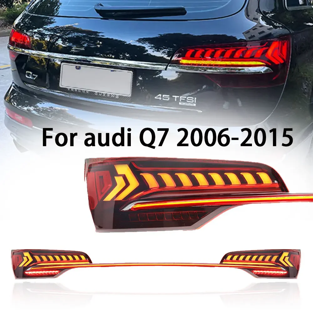 Автомобильные аксессуары, задние фонари для Audi Q7 2006-2015, обновление заднего стоп-сигнала заднего фонаря Q7, светодиодные задние фонари в сборе
Автомобильные аксессуары, задние фонари для Audi Q7 2006-2015, обновление заднего стоп-сигнала заднего фонаря Q7, светодиодные задние фонари в сборе