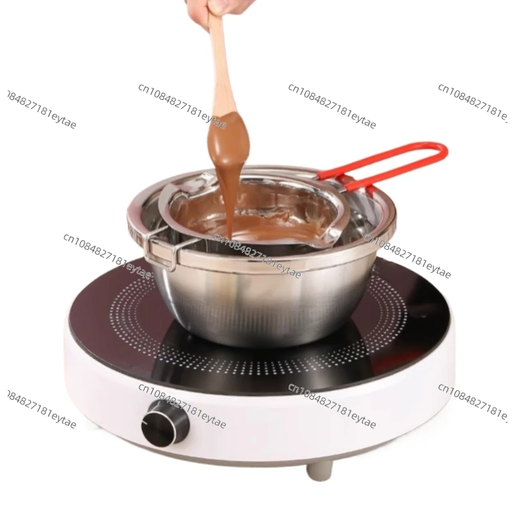 Commercial Stainless Steel Chocolate Melting Pot Butter Dissolving Bowl Waterproof Heating Vessel for Baking
Commercial Stainless Steel Chocolate Melting Pot Butter Dissolving Bowl Waterproof Heating Vessel for Baking