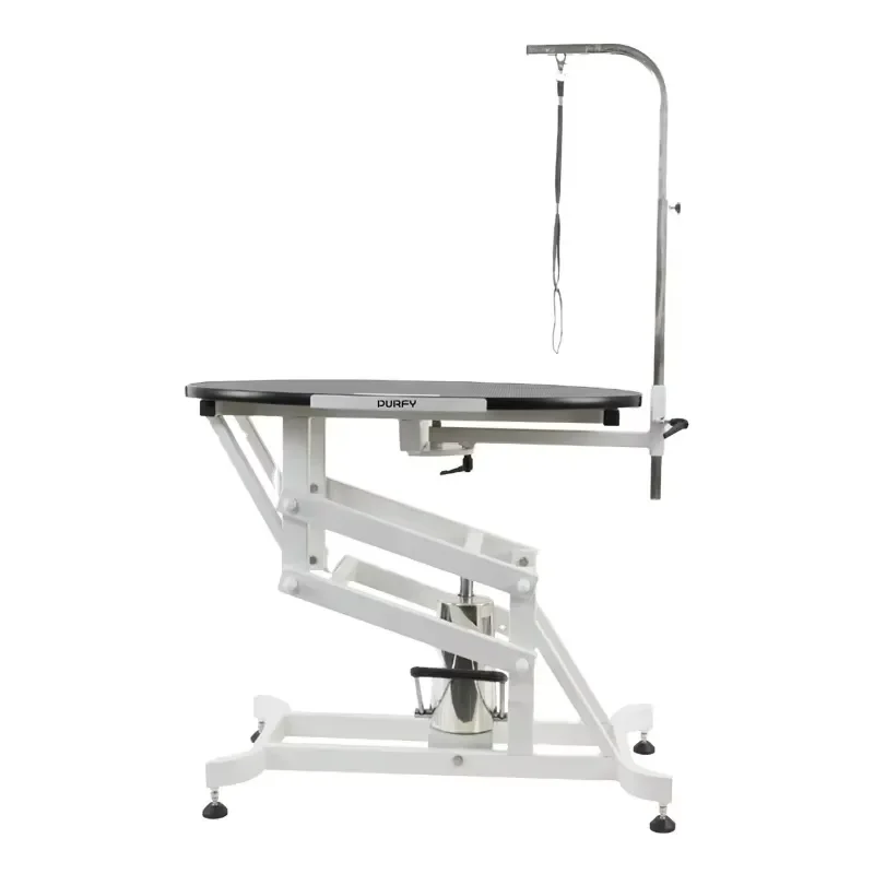 Single Grooming Arm Pet Grooming Table for Dogs 180° Adjustable Oval Hydraulic Table
Single Grooming Arm Pet Grooming Table for Dogs 180° Adjustable Oval Hydraulic Table
