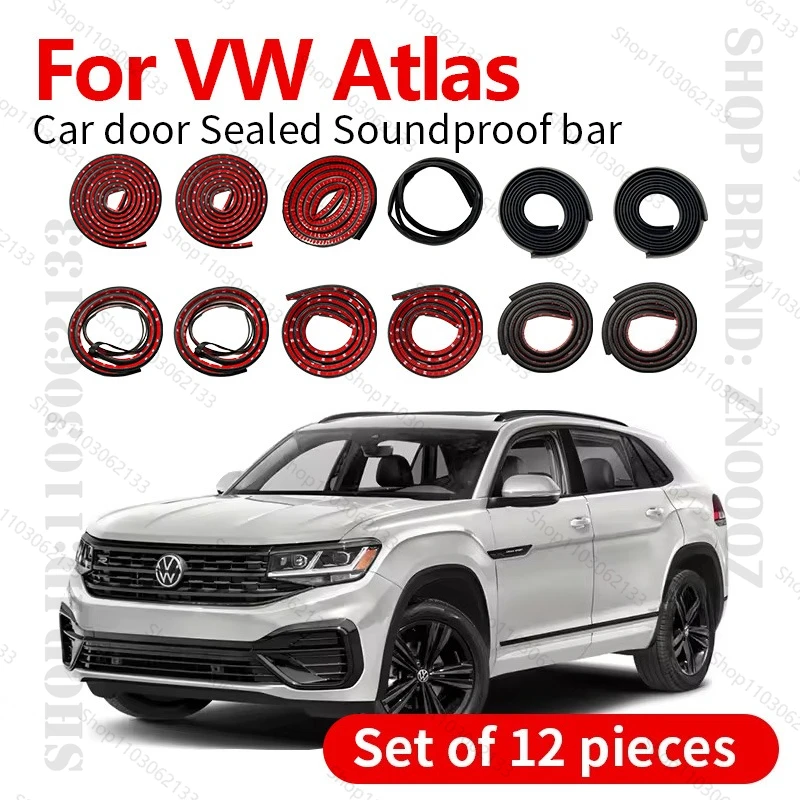 For Volkswagen Atlas Car Door Seal Strip Rubber Double Layer Sealing Protector Soundproof Strip Dustproof Seal Strip 12PCS Set
For Volkswagen Atlas Car Door Seal Strip Rubber Double Layer Sealing Protector Soundproof Strip Dustproof Seal Strip 12PCS Set