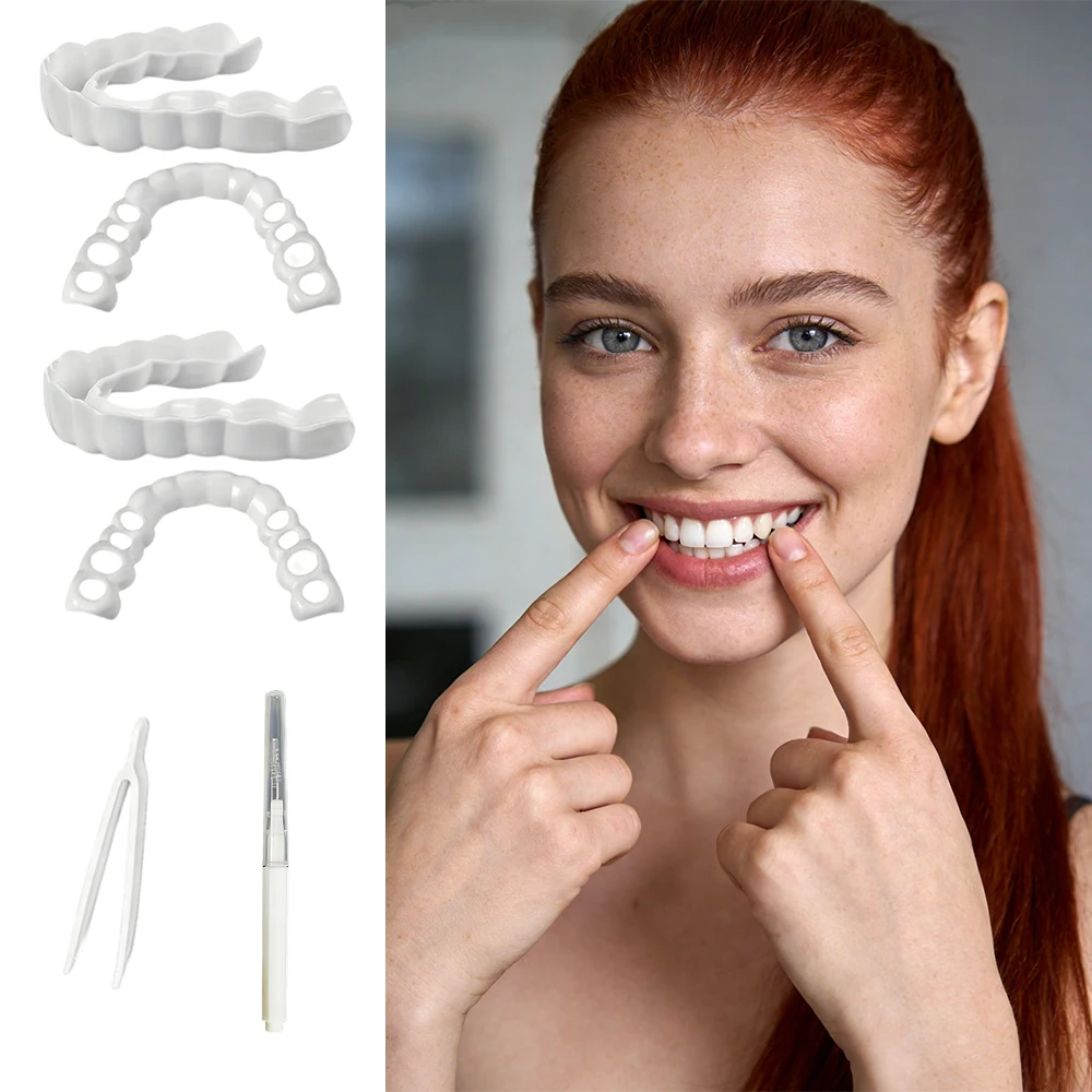 New Birthday Special Gift Teeth Veneers Reusable Instant Smile Whitening Personalized for Friends H2931
New Birthday Special Gift Teeth Veneers Reusable Instant Smile Whitening Personalized for Friends H2931