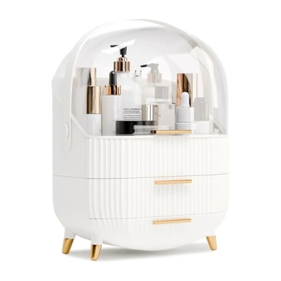 Makeup Organizers and Storage, Make up Organizer for Vanity Cosmetics Skincare Organizers With Lid and Drawers Display Cases fo
Makeup Organizers and Storage, Make up Organizer for Vanity Cosmetics Skincare Organizers With Lid and Drawers Display Cases fo