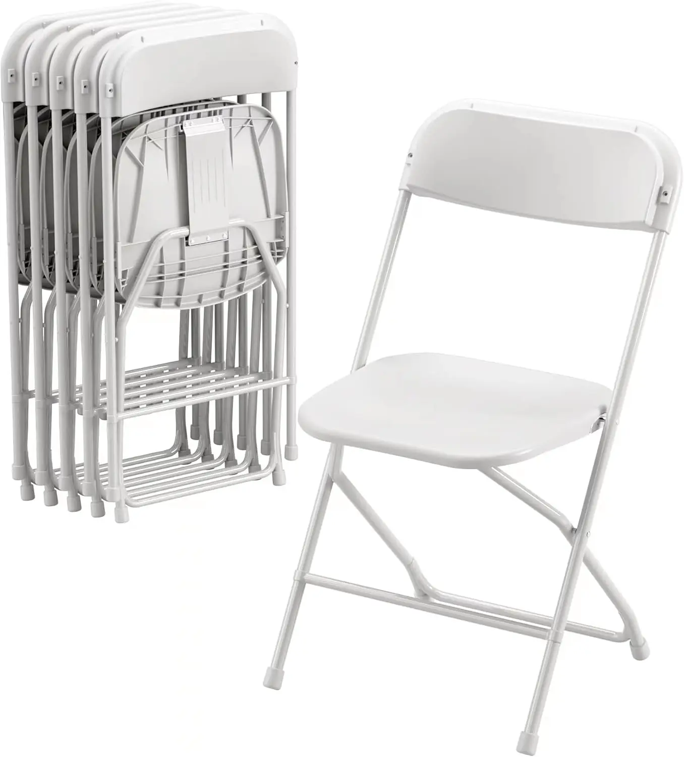6 Pa Plastic Folding Chair, 300Lb Acity, Portable Commercial Chair With Steel Frame For Home Office Wedding Party Indoor
6 Pa Plastic Folding Chair, 300Lb Acity, Portable Commercial Chair With Steel Frame For Home Office Wedding Party Indoor