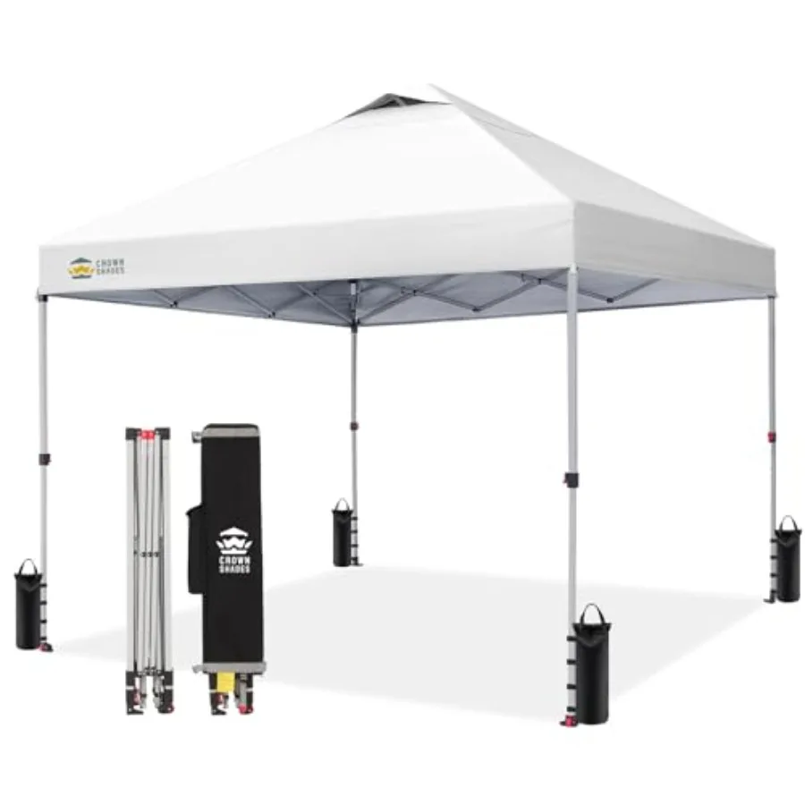 Pop Up Canopy, Patented CenterLok One Push Tent Canopy, Newly Designed STO-N-GO Storage Bag, 8 Stakes, 4 Ropes
Pop Up Canopy, Patented CenterLok One Push Tent Canopy, Newly Designed STO-N-GO Storage Bag, 8 Stakes, 4 Ropes