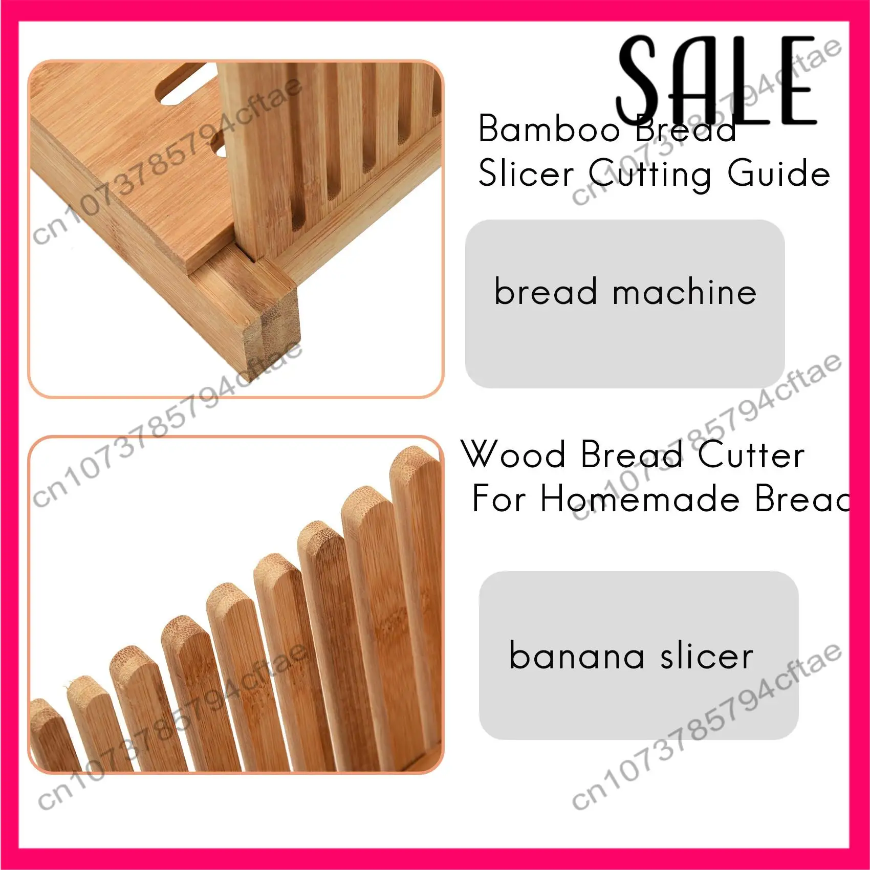 -A12R Bamboo Bread Slicer Cutting Guide - Wood Bread Cutter For Homemade Bread, Loaf Cakes, Bagels Foldable And Compact With Cru
-A12R Bamboo Bread Slicer Cutting Guide - Wood Bread Cutter For Homemade Bread, Loaf Cakes, Bagels Foldable And Compact With Cru