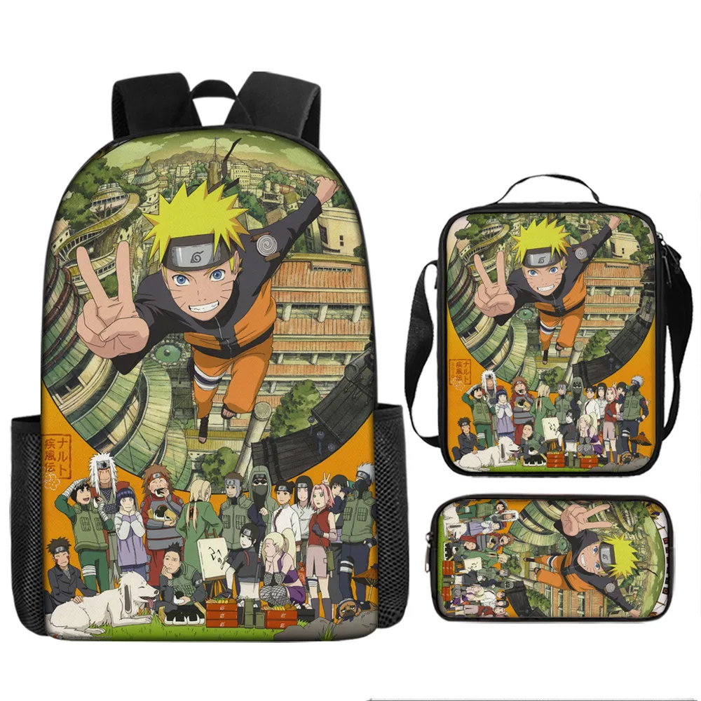 Naruto Anime Backpack Summer School Bag Trendy Double Shoulder Bag for Students
Naruto Anime Backpack Summer School Bag Trendy Double Shoulder Bag for Students