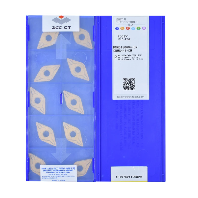 Original ZCCCT DNMG150604-DM YBC251 YBC252 YBC152 YBC151 YBD151 YBM251 YNG151 carbide insert for cutting Tool
Original ZCCCT DNMG150604-DM YBC251 YBC252 YBC152 YBC151 YBD151 YBM251 YNG151 carbide insert for cutting Tool
