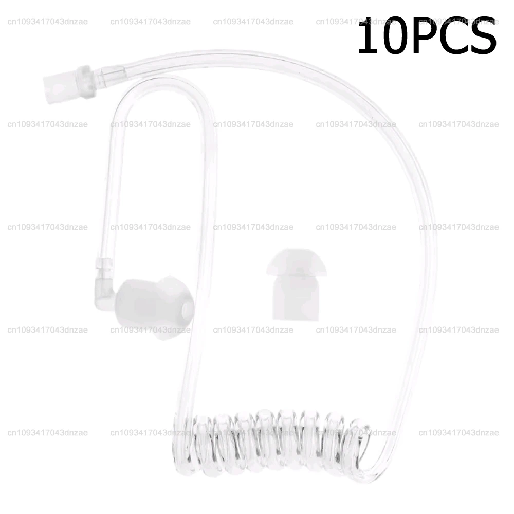 New 10pcs/set Earphone Transparent Coil Acoustic Air Tube Earplug For Two-Way Radio Walkie Talkie Earpiece Universal Accessories
New 10pcs/set Earphone Transparent Coil Acoustic Air Tube Earplug For Two-Way Radio Walkie Talkie Earpiece Universal Accessories