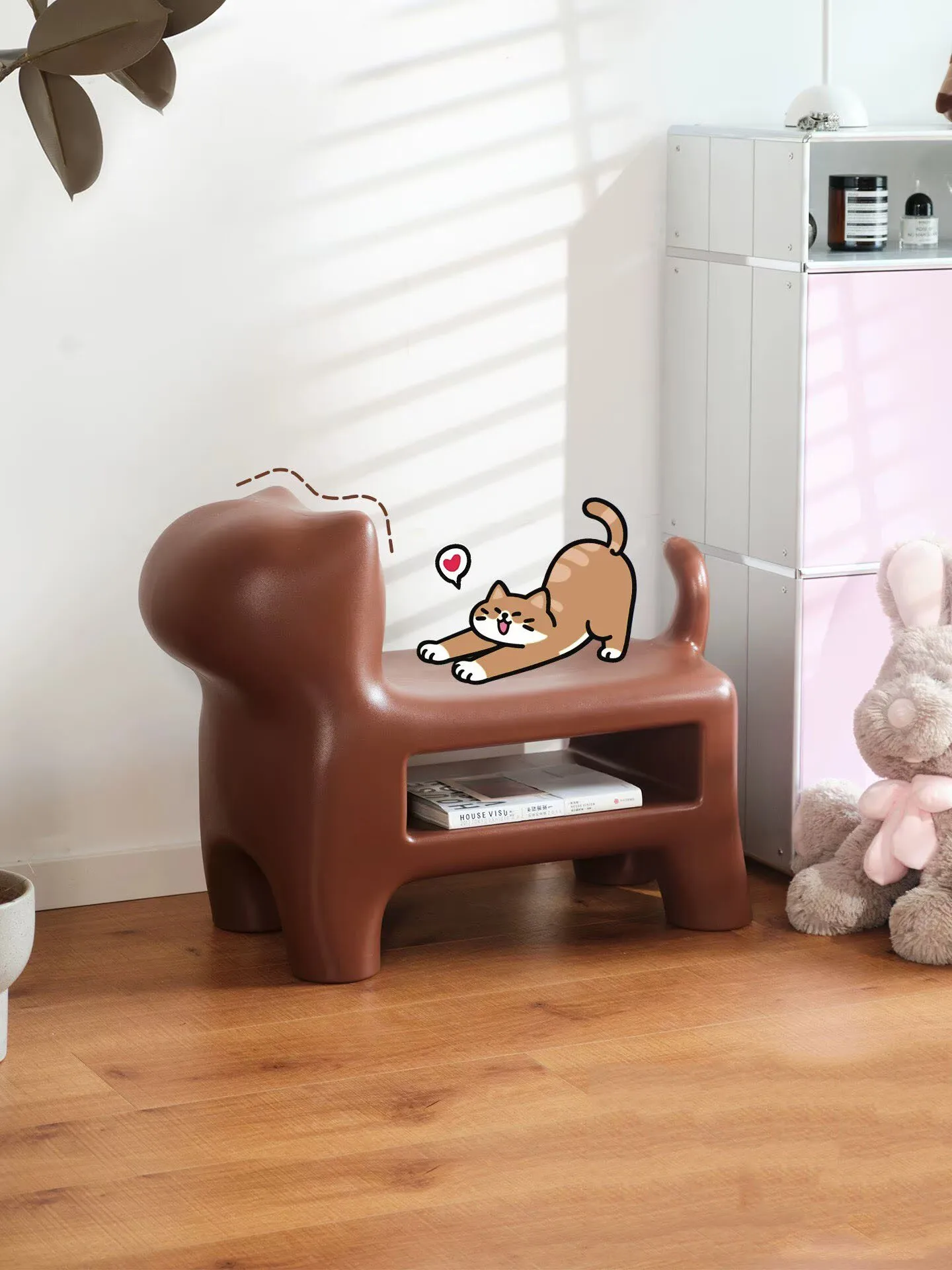 Табурет для пеленания обуви, мебельный табурет для входа, табурет для хранения, мультяшный орнамент в виде животного, пластиковый табурет для входа, милый табурет для хранения
Табурет для пеленания обуви, мебельный табурет для входа, табурет для хранения, мультяшный орнамент в виде животного, пластиковый табурет для входа, милый табурет для хранения