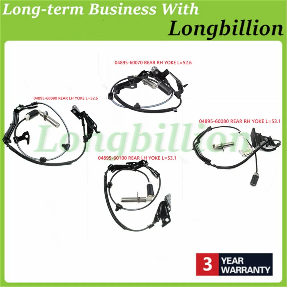 Комплект датчиков скорости заднего колеса ABS 04895-60100 для Toyota Land Cruiser 1FZ 1HD 1HZ 1990-2006 04895-60070 04895-60080 04895-60090
Комплект датчиков скорости заднего колеса ABS 04895-60100 для Toyota Land Cruiser 1FZ 1HD 1HZ 1990-2006 04895-60070 04895-60080 04895-60090