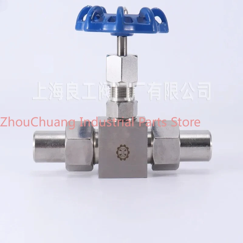 Stainless steel welding needle valve J23W-160P high pressure instrument needle valve DN6 10 15
Stainless steel welding needle valve J23W-160P high pressure instrument needle valve DN6 10 15