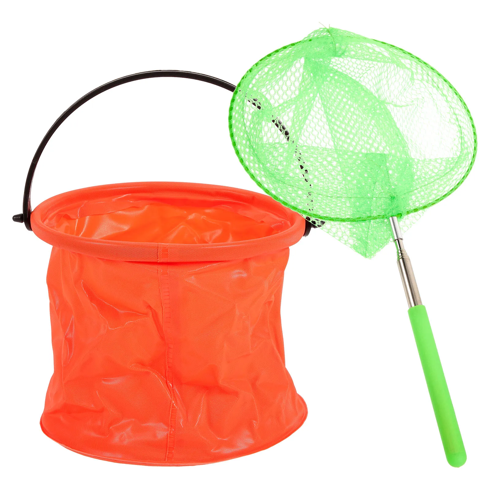 Stainless Steel Telescoping Fishing Foldable Bucket Orange Green Outdoor Tool Flexible Durable Anti Slip Handle Kids Insect
Stainless Steel Telescoping Fishing Foldable Bucket Orange Green Outdoor Tool Flexible Durable Anti Slip Handle Kids Insect