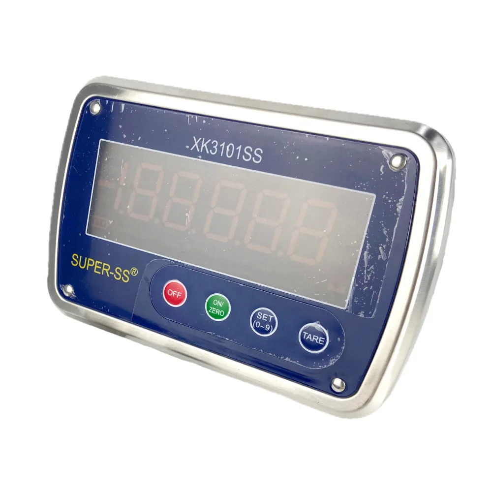 Waterproof Weighing Indicator Ss 230v Digital Electronic Indicator for Platform Weighing Scale IP68
Waterproof Weighing Indicator Ss 230v Digital Electronic Indicator for Platform Weighing Scale IP68