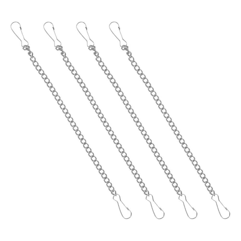 4 Pcs Basket Hanging Flag Chain Extension Stainless Steel Decorative Plant Metal Silver Pot
4 Pcs Basket Hanging Flag Chain Extension Stainless Steel Decorative Plant Metal Silver Pot
