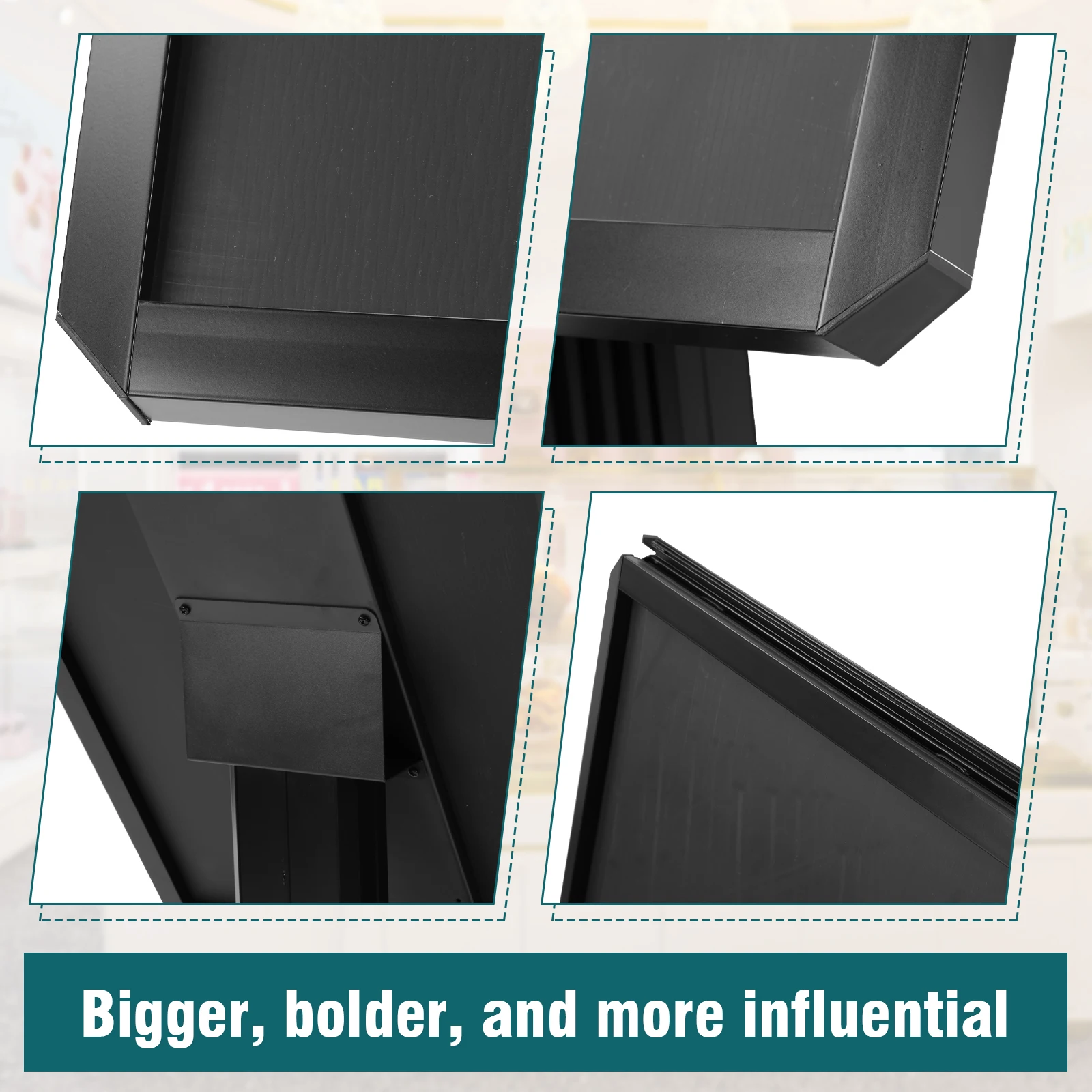 Sign Holder Stand 20x27inch/24x31.5inch Pedestal Poster Banner Stand with Snap-Open Frame Display for Malls Schools Restaurants
Sign Holder Stand 20x27inch/24x31.5inch Pedestal Poster Banner Stand with Snap-Open Frame Display for Malls Schools Restaurants