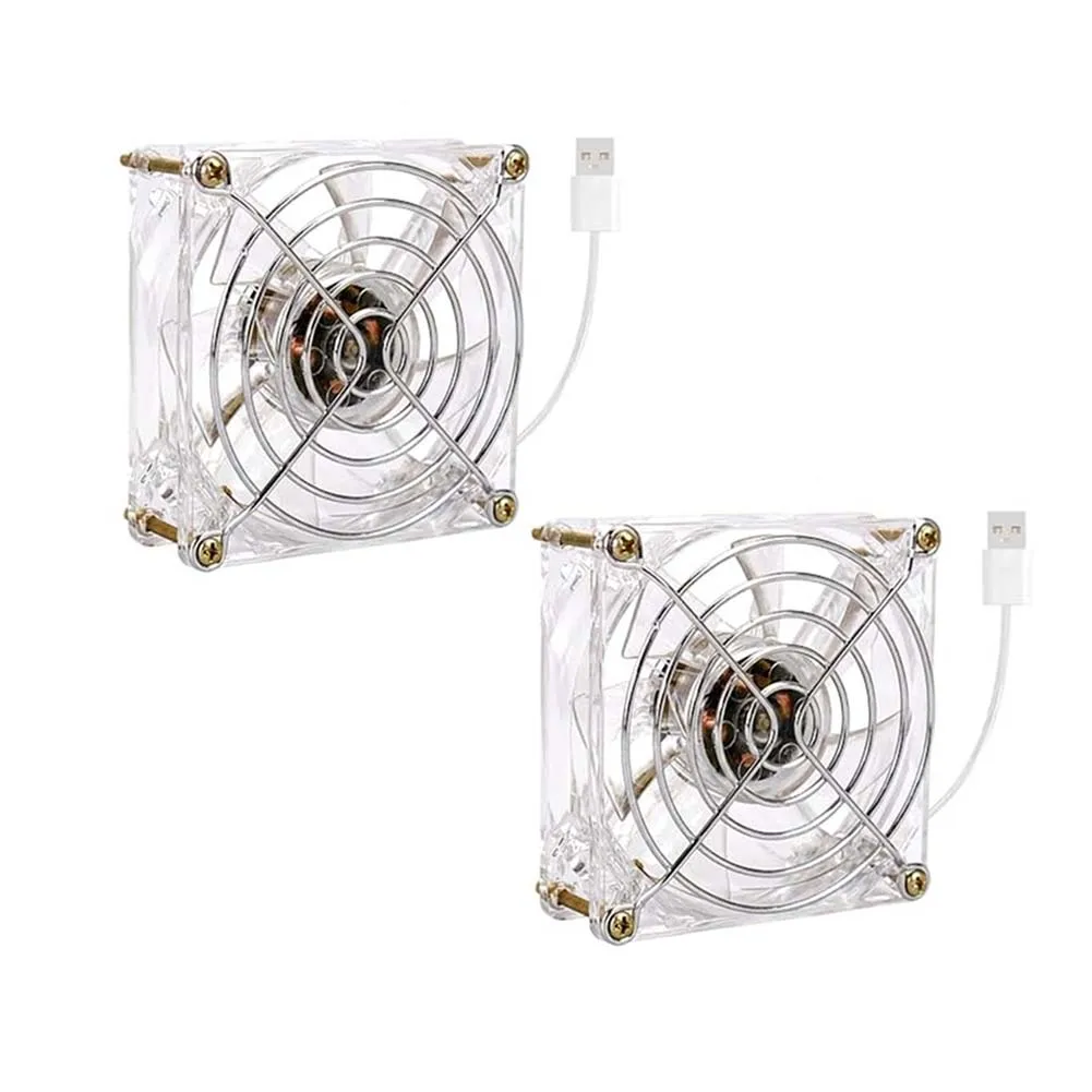 2pcs Transparent Pet Cooling Fan USB Powered Quiet Airflow For Hamster Cat Dog Cage Summer Accessories
2pcs Transparent Pet Cooling Fan USB Powered Quiet Airflow For Hamster Cat Dog Cage Summer Accessories