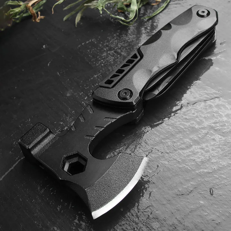 Многофункциональный сокира, молоток, небольшой нож, бит, пила, топор, автомобиль, портативный инструмент для кемпинга на открытом воздухе
Многофункциональный сокира, молоток, небольшой нож, бит, пила, топор, автомобиль, портативный инструмент для кемпинга на открытом воздухе