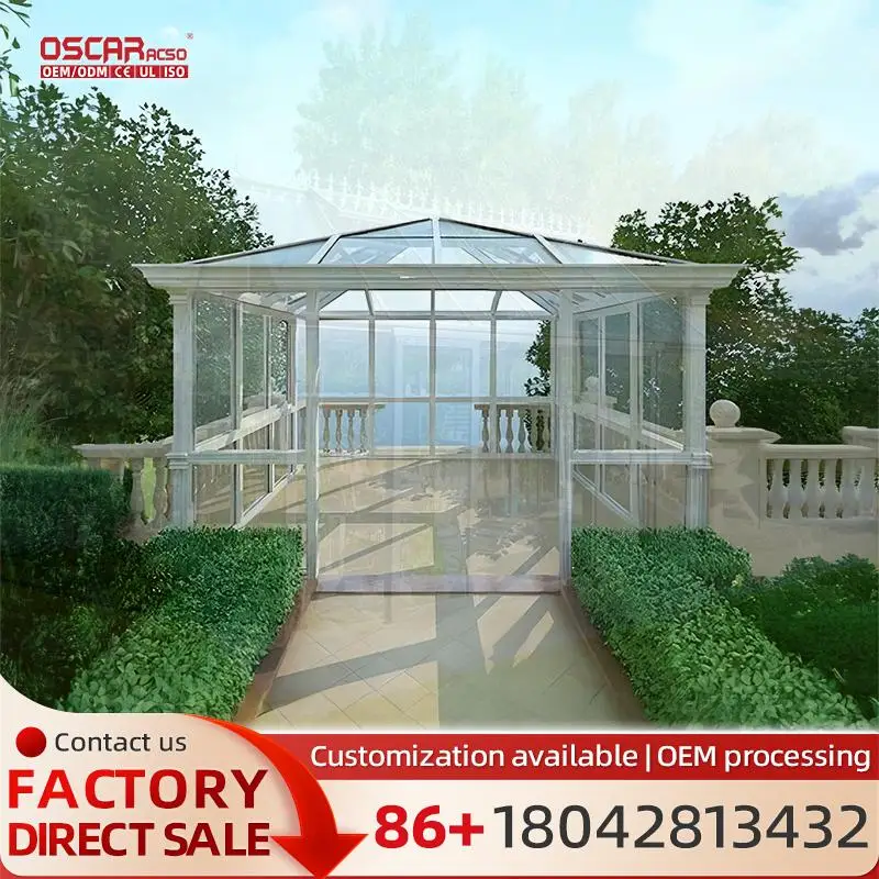 Outdoor Customizable Greenhouse Sun Room for Winter Gardens Outdoor Use sunroom
Outdoor Customizable Greenhouse Sun Room for Winter Gardens Outdoor Use sunroom