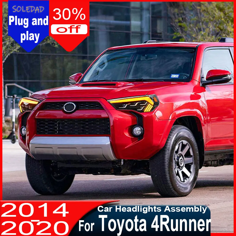velo For Toyota 4 RUNNER 2014 2015 2016 2017 2018 2019 2020 Car Headlight 4 Lens Fog DRL Brake Turn Signal Lamp headlights
velo For Toyota 4 RUNNER 2014 2015 2016 2017 2018 2019 2020 Car Headlight 4 Lens Fog DRL Brake Turn Signal Lamp headlights