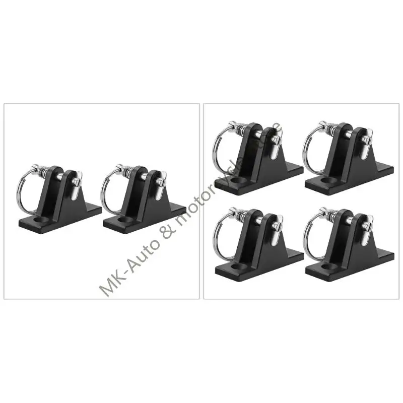 Bimini Top Deck Hinges Stainless Steel Bimini Top Fitting Hardware Perfect for Yacht Canopy Frame Connection
Bimini Top Deck Hinges Stainless Steel Bimini Top Fitting Hardware Perfect for Yacht Canopy Frame Connection