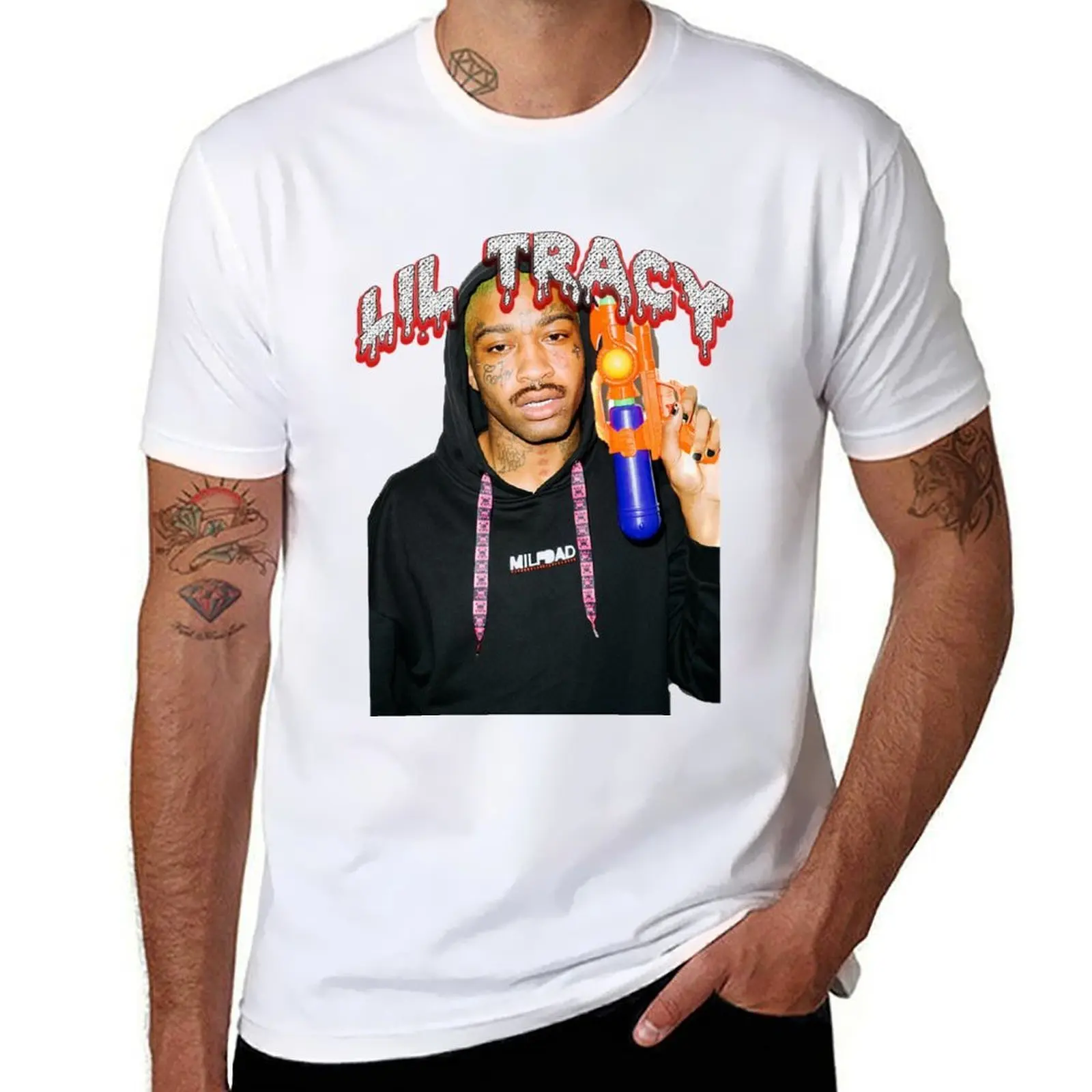 lil tracy T-Shirt t shirt men 100% cotton luxury brand t shirts for man graphic vintage T-Shirt
lil tracy T-Shirt t shirt men 100% cotton luxury brand t shirts for man graphic vintage T-Shirt