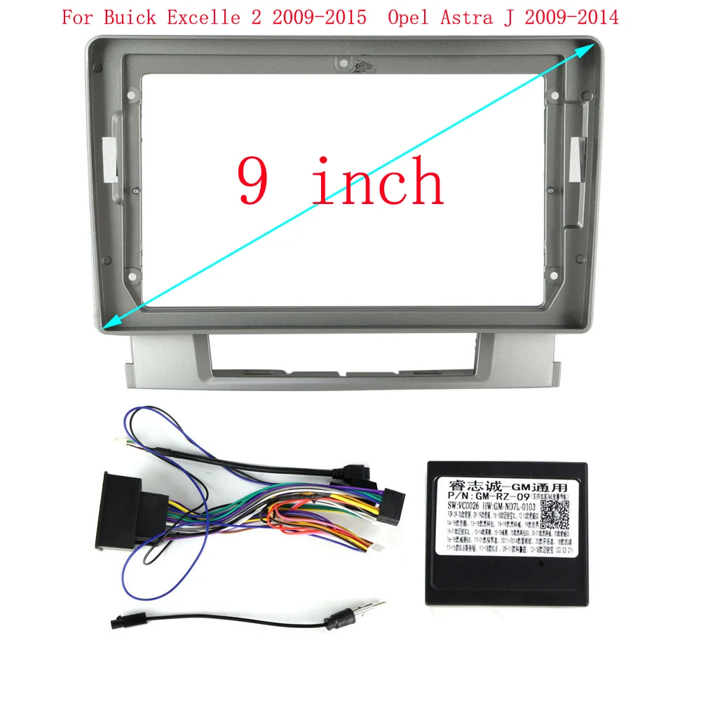 9 Inch Car Frame Fascia Adapter Android Radio Audio Dash Fitting Panel Kit For Buick Excelle Opel Astra J 2010-2014
9 Inch Car Frame Fascia Adapter Android Radio Audio Dash Fitting Panel Kit For Buick Excelle Opel Astra J 2010-2014
