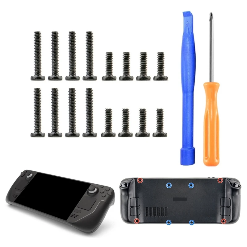 Game Console Back Cover Metal Long Short Screws Replacement for SteamDeck Gamepad Rear Case Housing Screw Set 95AF
Game Console Back Cover Metal Long Short Screws Replacement for SteamDeck Gamepad Rear Case Housing Screw Set 95AF